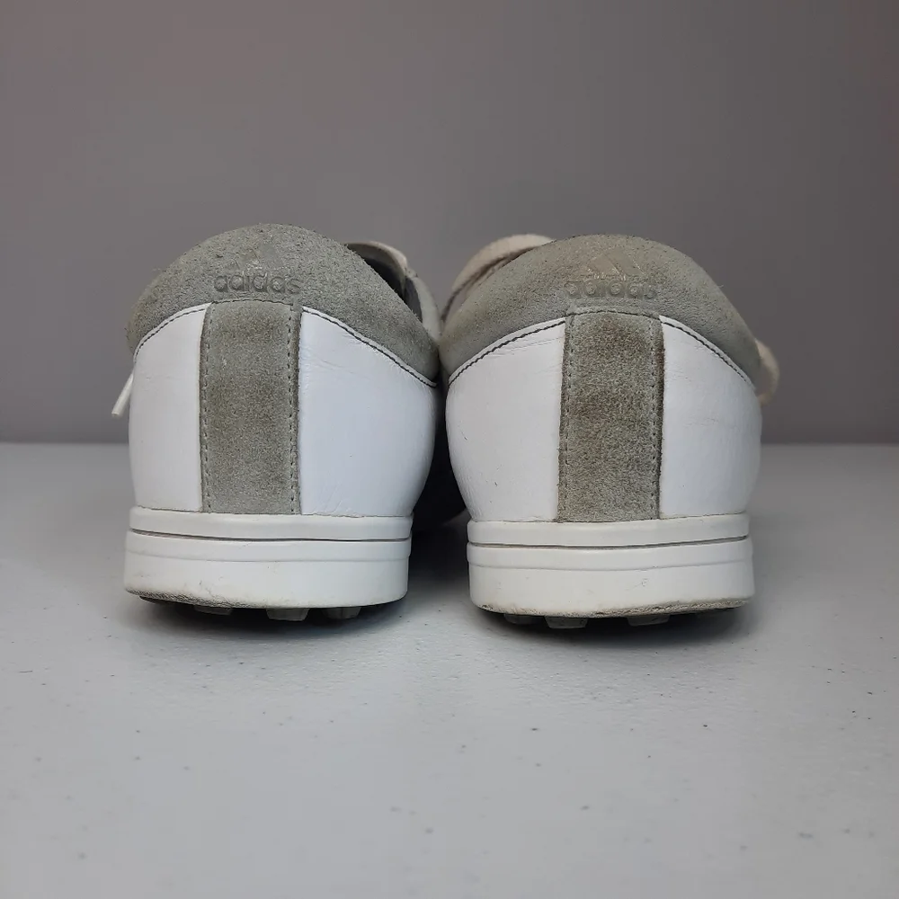 Adidas Adicross Gripmore White Court Sneaker Golf Cleats size 8.5